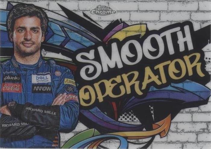 2020 Topps Chrome Formula 1 - Carlos Sainz #TT-6