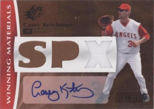 2008 SPx - Casey Kotchman #WM-CK
