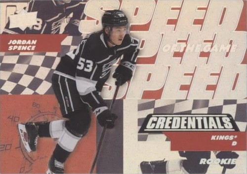 2022-23 Upper Deck Credentials - Jordan Spence #SGR-21