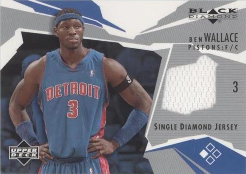 2003-04 Upper Deck Black Diamond - Ben Wallace #BD-BW