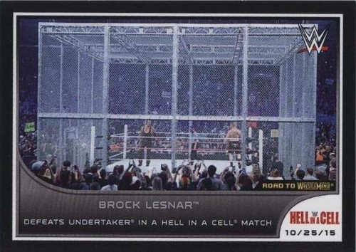 2016 Topps WWE Road to Wrestlemania - Brock Lesnar #10