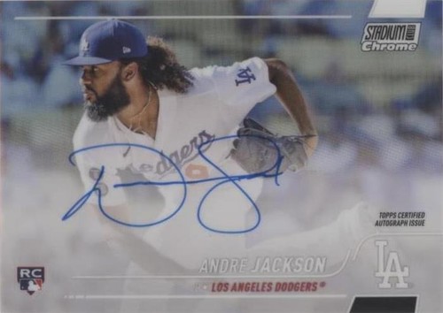 2022 Topps Stadium Club Chrome - Andre Jackson #SCCBA-AJ