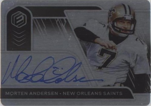 Morten Andersen 2020 Gold Standard Golden Age Autograph 98/99 #21