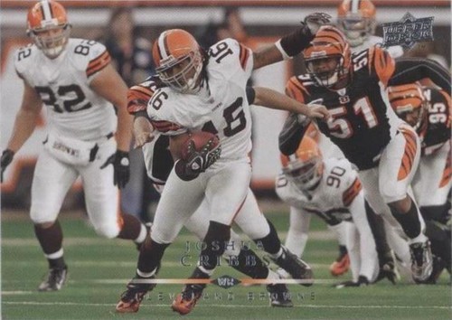2008 Upper Deck Josh Cribbs #40