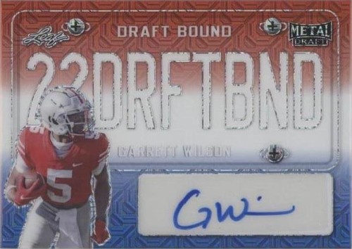 2022 Leaf Metal Draft Garrett Wilson #DB-GW1