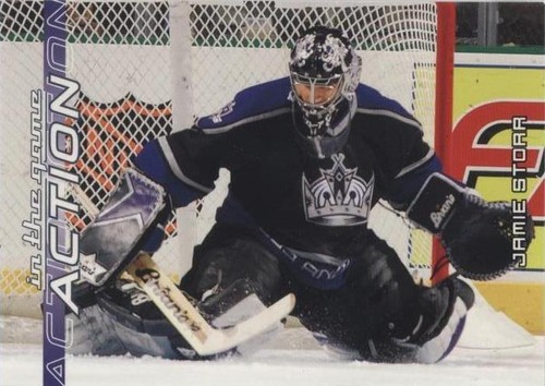 2003-04 In the Game Action - Jamie Storr #238