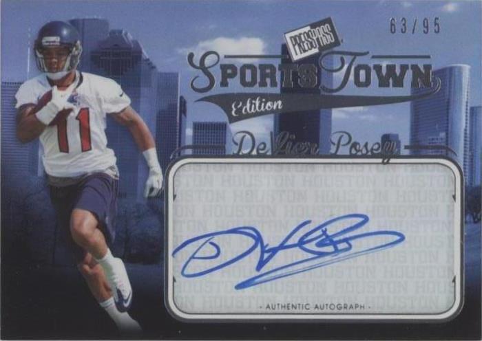2012 Press Pass Sports Town Edition Autographs DeVier Posey #STDP2