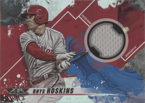2019 Topps Fire - Rhys Hoskins #FR-RH