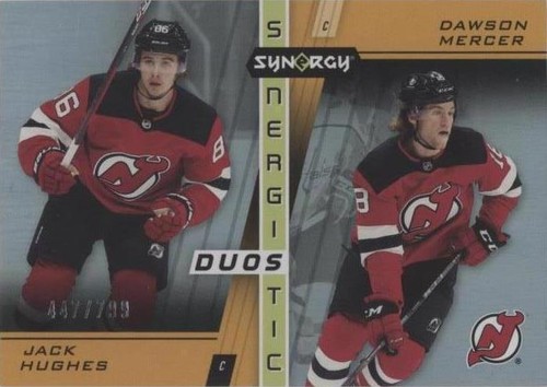 2021-22 Upper Deck Synergy - Dawson Mercer Jack Hughes #SD-17
