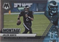 2021 Panini Mosaic Jalen Hurts #MON-9