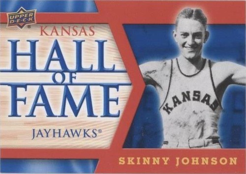 2013 Upper Deck University of Kansas - Skinny Johnson #HOF-5