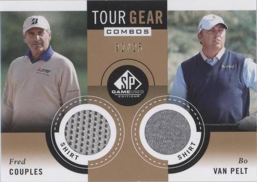 2014 SP Game Used Edition - Bo Van Pelt Fred Couples #TG2PC