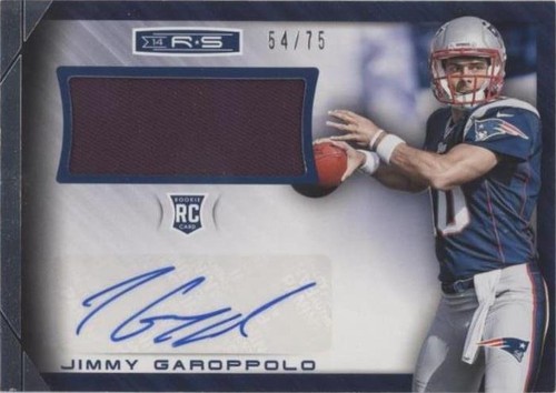 2014 Panini Rookies & Stars Jimmy Garoppolo #RM-JG