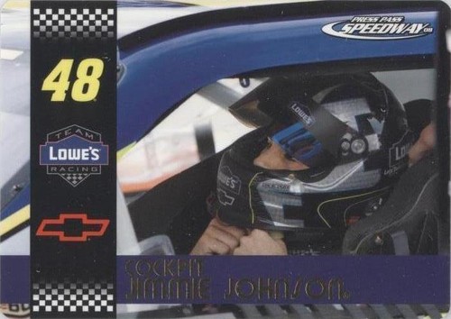 2008 Press Pass Speedway - Jimmie Johnson #CP 10