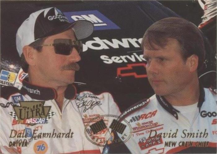 1996 Fleer Ultra Update - Dale Earnhardt David Smith #U96