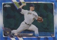 2021 Topps Chrome Sapphire Edition - Drew Rasmussen #377