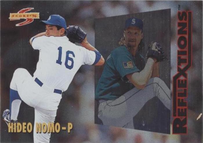 1996 Score - Hideo Nomo Randy Johnson #18