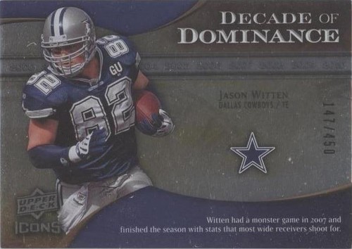 2009 Upper Deck Icons Jason Witten #DD-JW