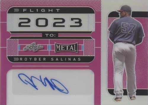 2022 Leaf Metal - Royber Salinas #FT-RS1