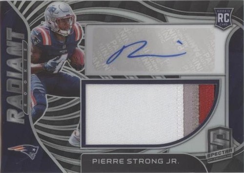 2022 Panini Spectra Pierre Strong Jr. #RAD-PST