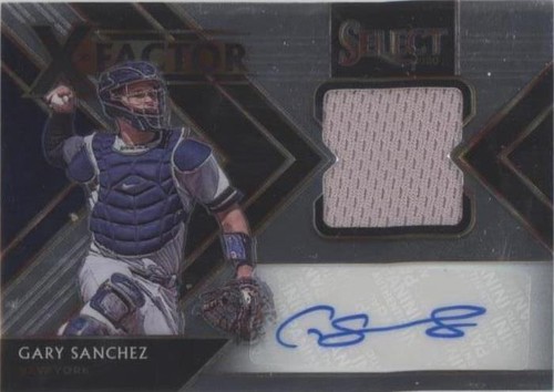 2020 Panini Select - Gary Sanchez #XF-GS