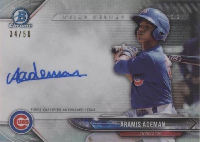 2018 Bowman Chrome - Aramis Ademan #PCS-AA