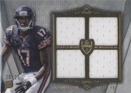 2012 Topps Supreme Alshon Jeffery #SRQR-AJE