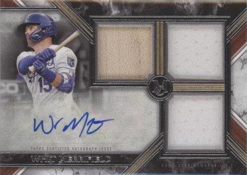 2022 Topps Museum Collection - Whit Merrifield #SWTRA-WM