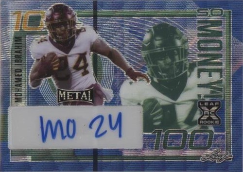 2023 Leaf Metal Mohamed Ibrahim #SM-MI1