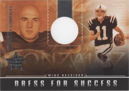 2007 Leaf Rookies & Stars Anthony Gonzalez #DS-14