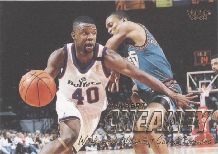Fleer 1997-98 - Calbert Cheaney #75