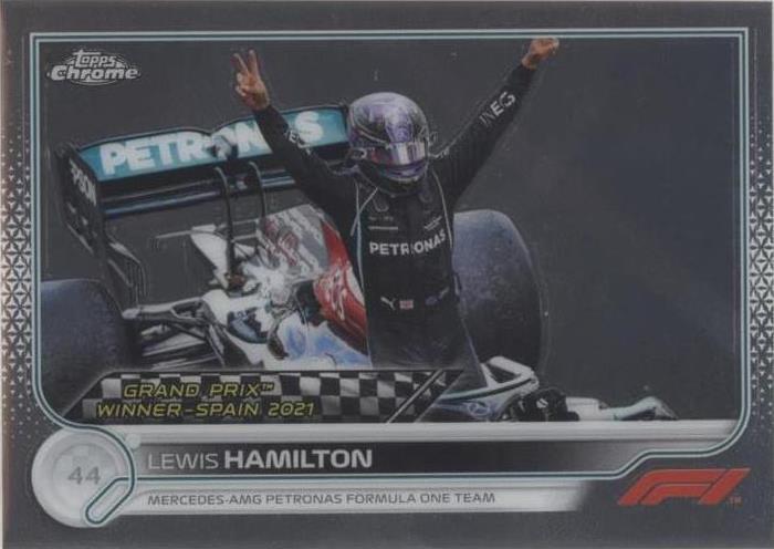 2022 Topps Chrome Formula 1 - Lewis Hamilton #154