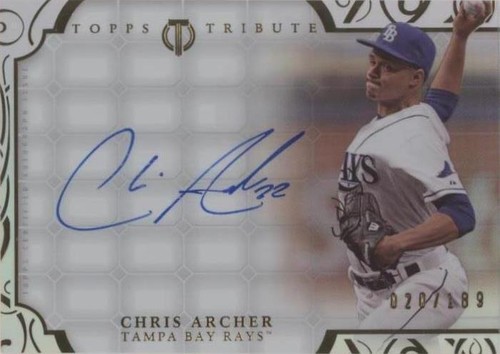 2015 Topps Tribute - Chris Archer #TA-CA