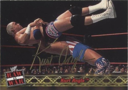 2001 Fleer WWF Raw is War - Kurt Angle #30
