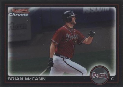 2010 Bowman Chrome - Brian McCann #123
