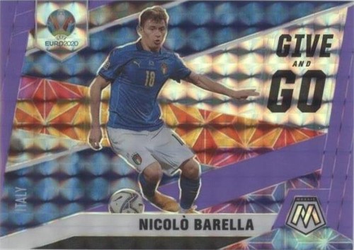 2021 Panini Mosaic UEFA Euro 2020 Nicolo Barella #11