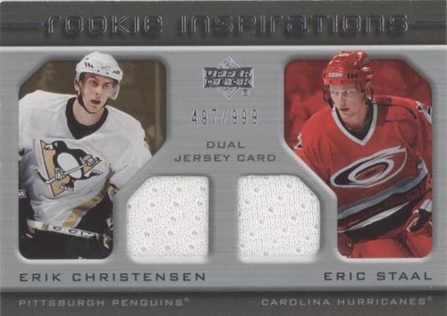 2005-06 Upper Deck Rookie Update - Eric Staal Erik Christensen #243