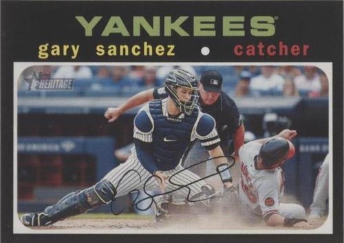 2020 Topps Heritage - Gary Sanchez #5