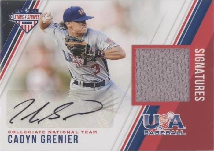 2018 Panini USA Baseball Stars & Stripes - Cadyn Grenier #4