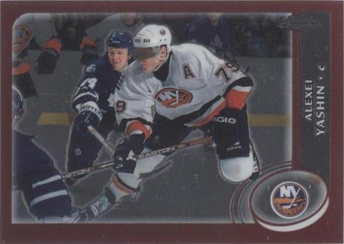 2002-03 Topps Chrome - Alexei Yashin #127
