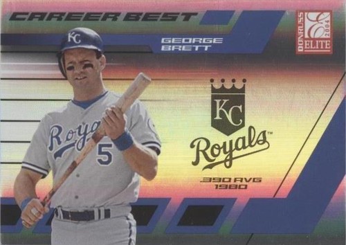 2004 Donruss Elite - George Brett #CB-16