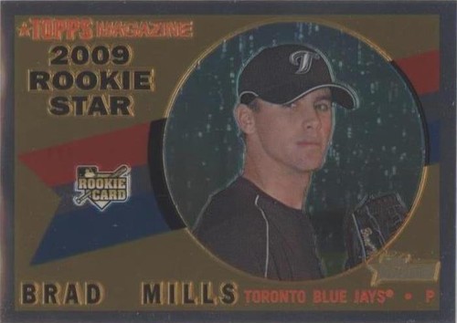2009 Topps Heritage - Brad Mills #CHR179