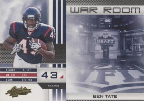 2010 Panini Absolute Memorabilia Ben Tate #33