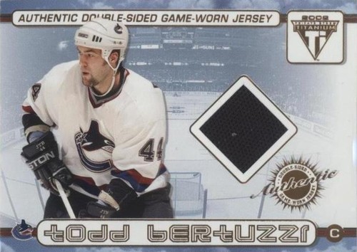 2001-02 Pacific Private Stock Titanium - Brendan Morrison Todd Bertuzzi #55
