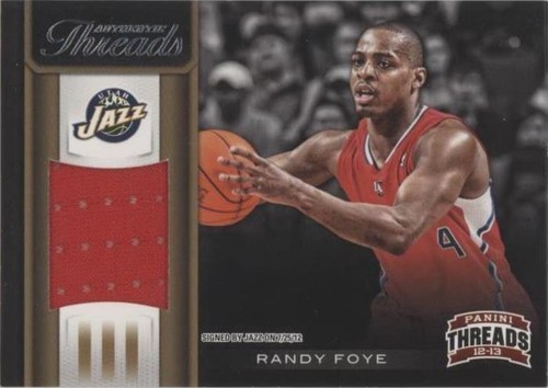 2012-13 Panini Threads - Randy Foye #27