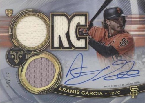 2019 Topps Triple Threads - Aramis Garcia #RFPAR-AG