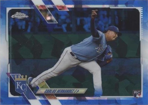 2021 Topps Chrome Update Series Sapphire Edition - Carlos Hernandez #US234