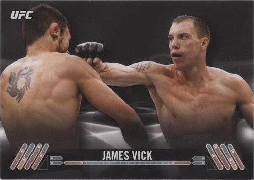 2017 Topps UFC Knockout - James Vick #84