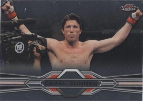 2013 Topps Finest UFC - Chael Sonnen #91