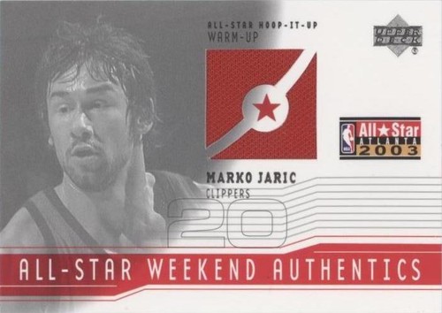 2003-04 Upper Deck - Marko Jaric #AS-JA